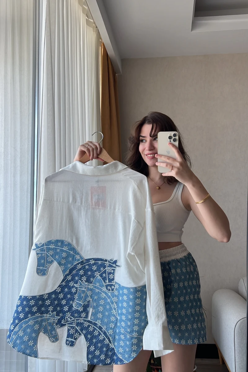 PREMİUM NAKIŞ DETAY GÖMLEK