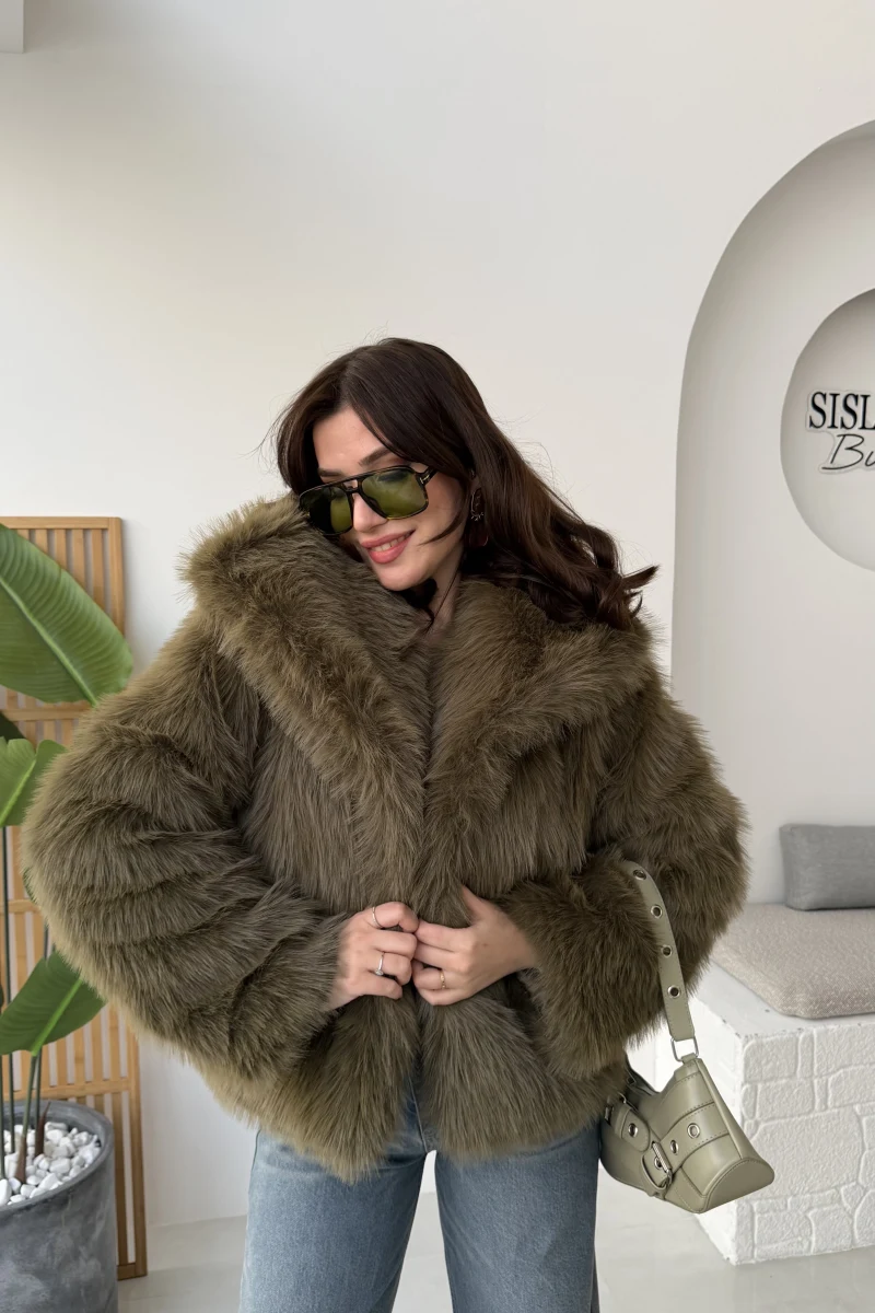 Rachel Kürk - Haki - Kod: 2429