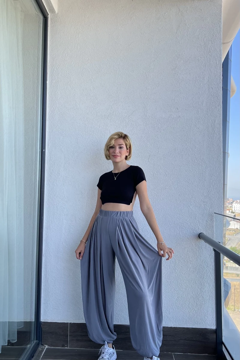 Rapsy Gri Model Pantolon