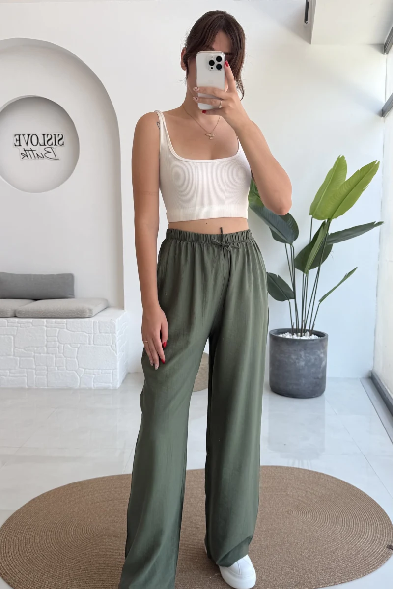 Raya Cepli Pantolon - Haki