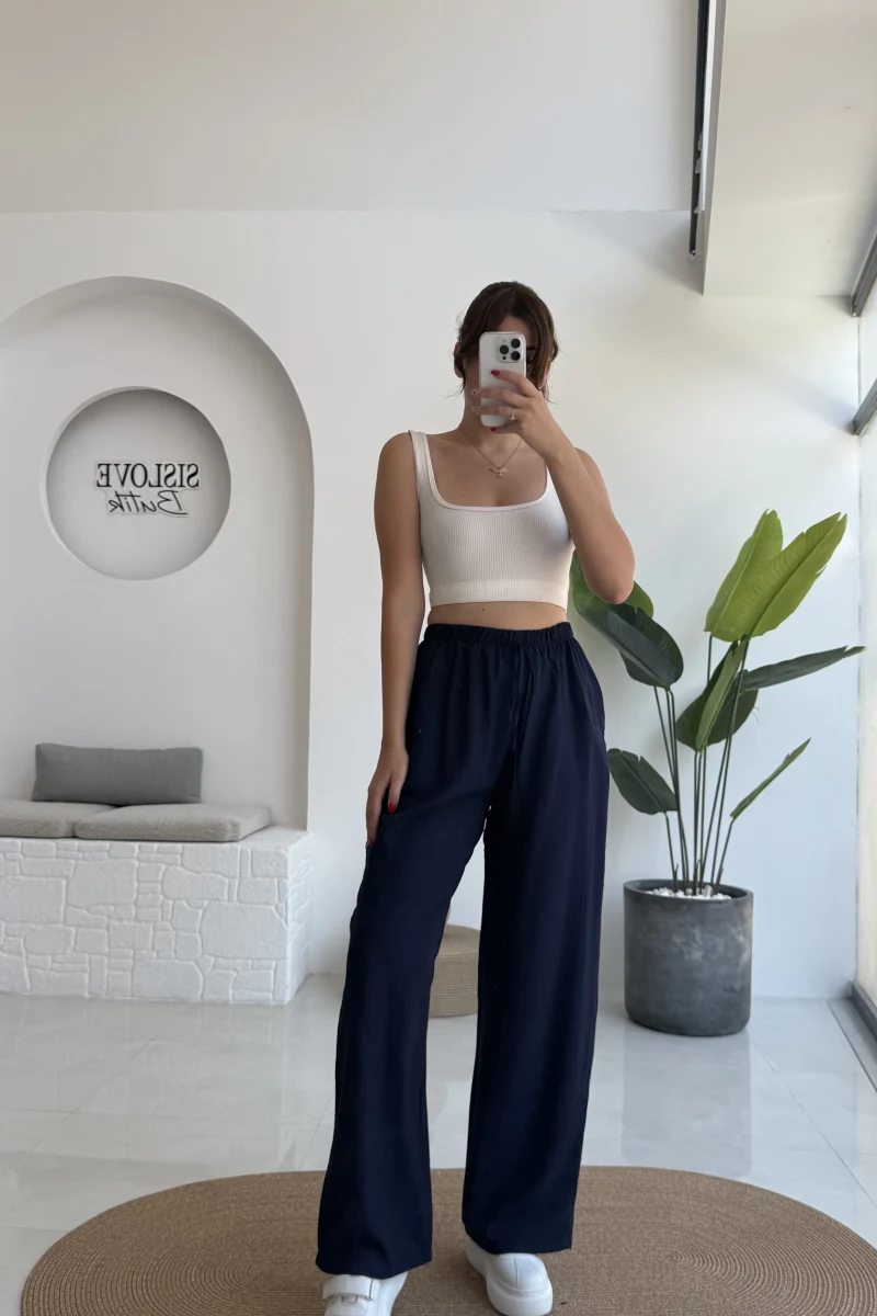 Raya Cepli Pantolon - Lacivert