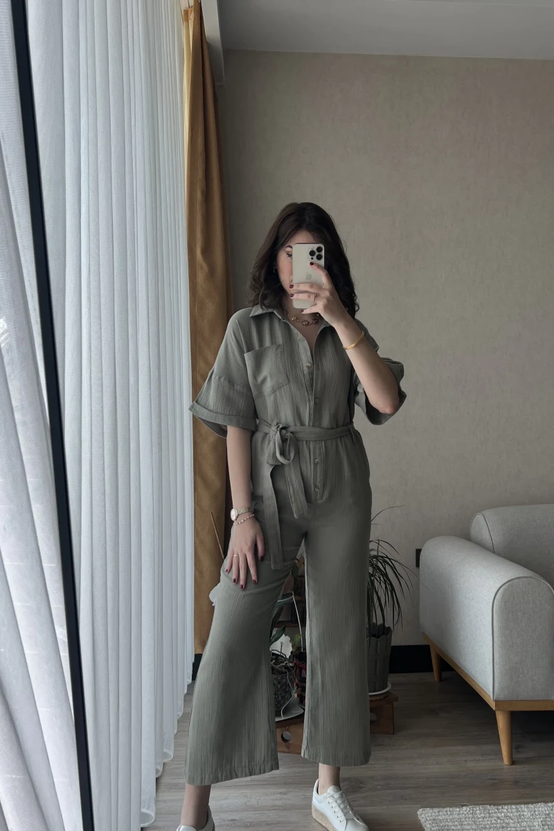 Sahra Müslin Kumaş Tulum