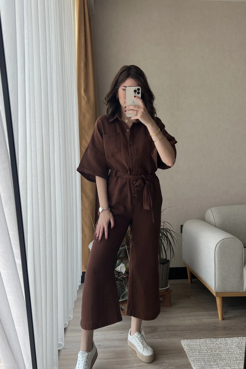 Sahra Müslin Kumaş Tulum