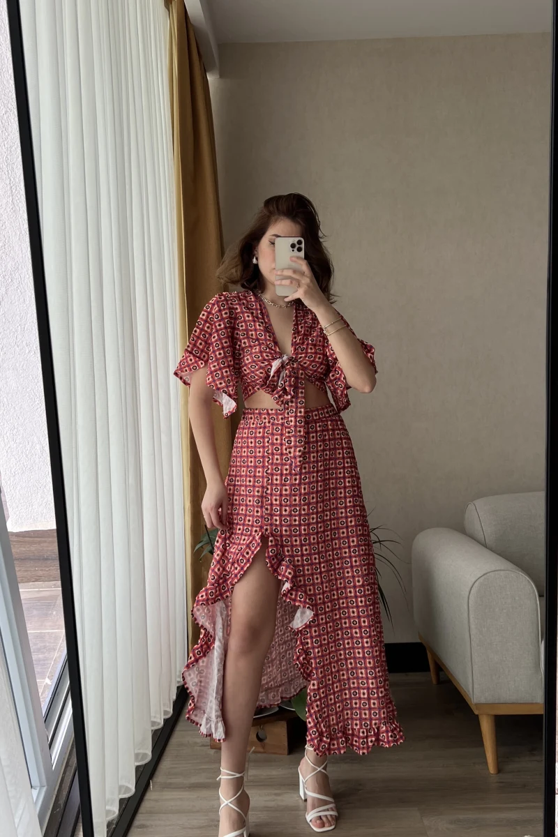 Scarlett Gofre Etekli Takım