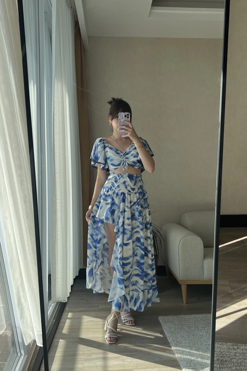 TEK ETEK ! Seaw Mavi Etek