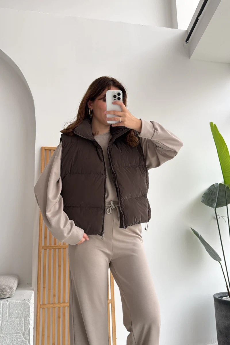 Şişme Yelek Acı Kahve