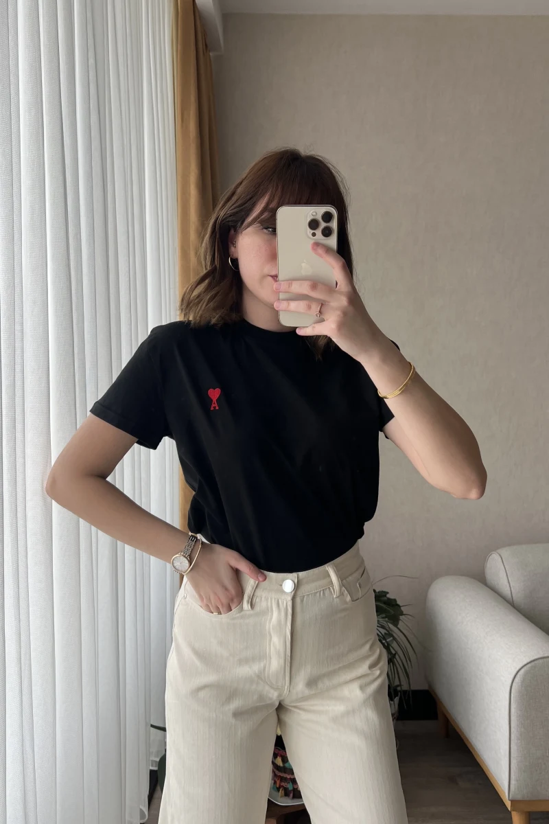 Siyah Basic T-Shirt