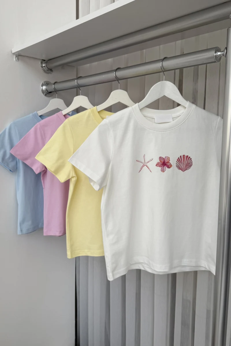 Summer Desenli T-Shirt