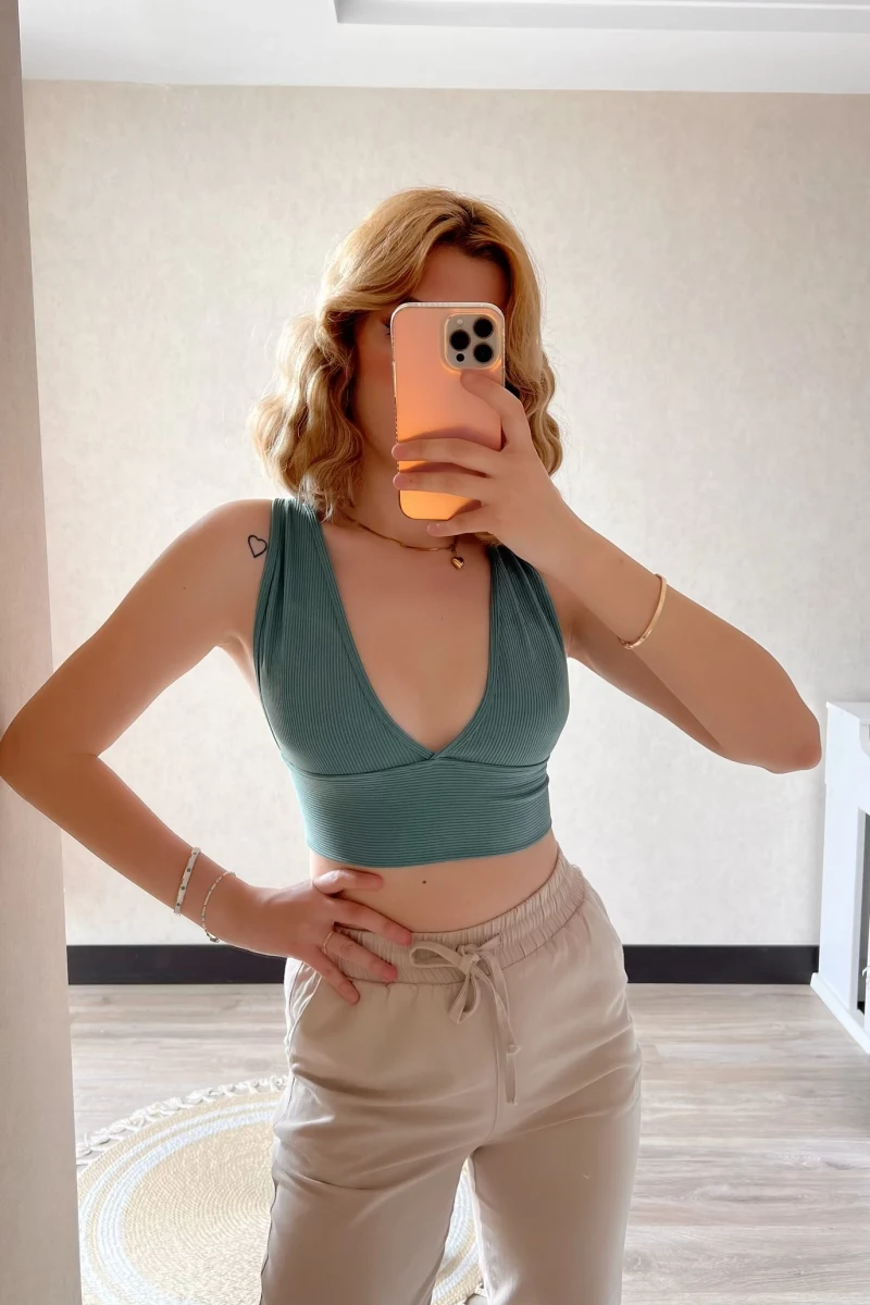 KAMPANYA ÜRÜNÜ Turkuaz Fitili Bra