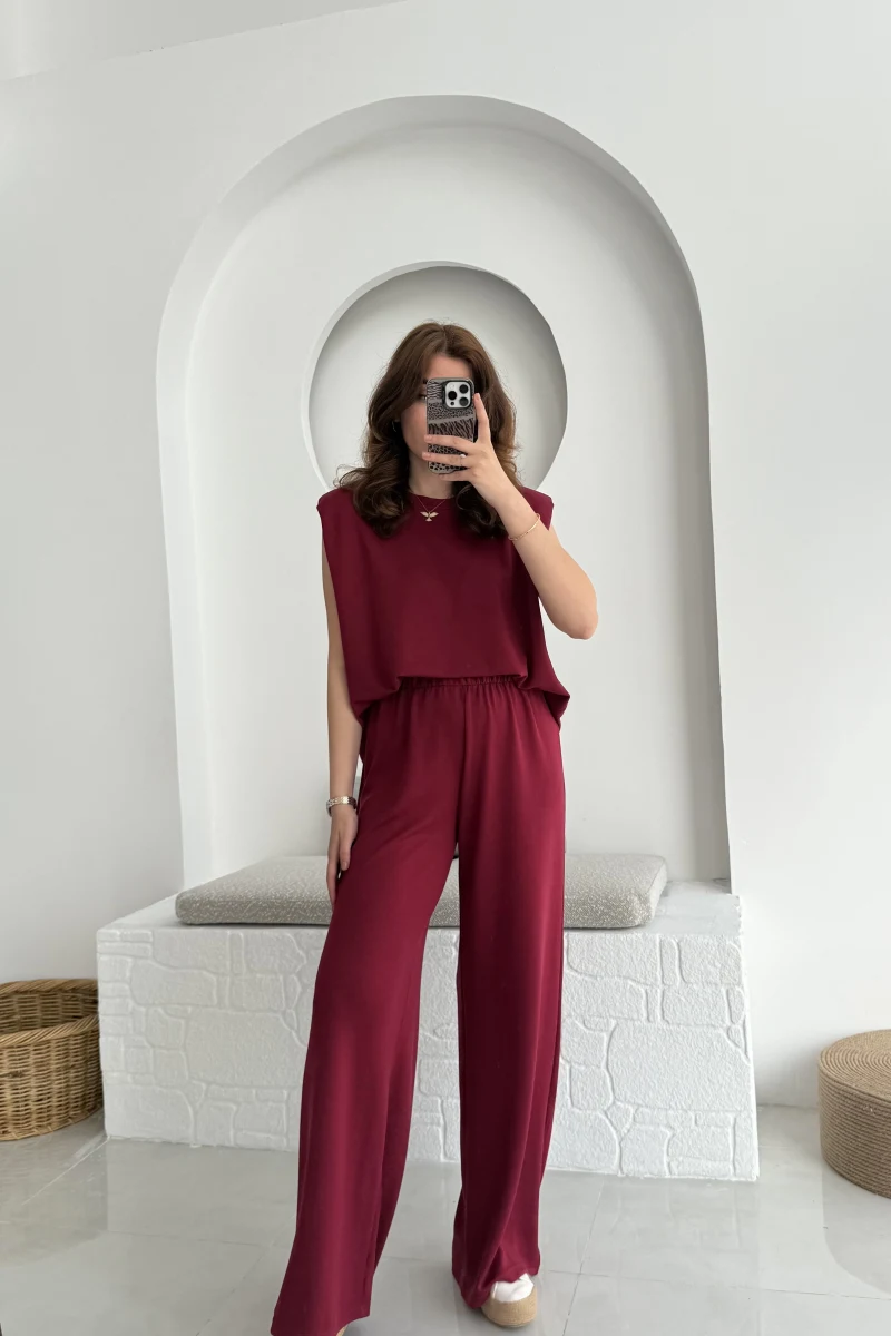 Vatkalı Oys Takım Maes Bordo - 1044