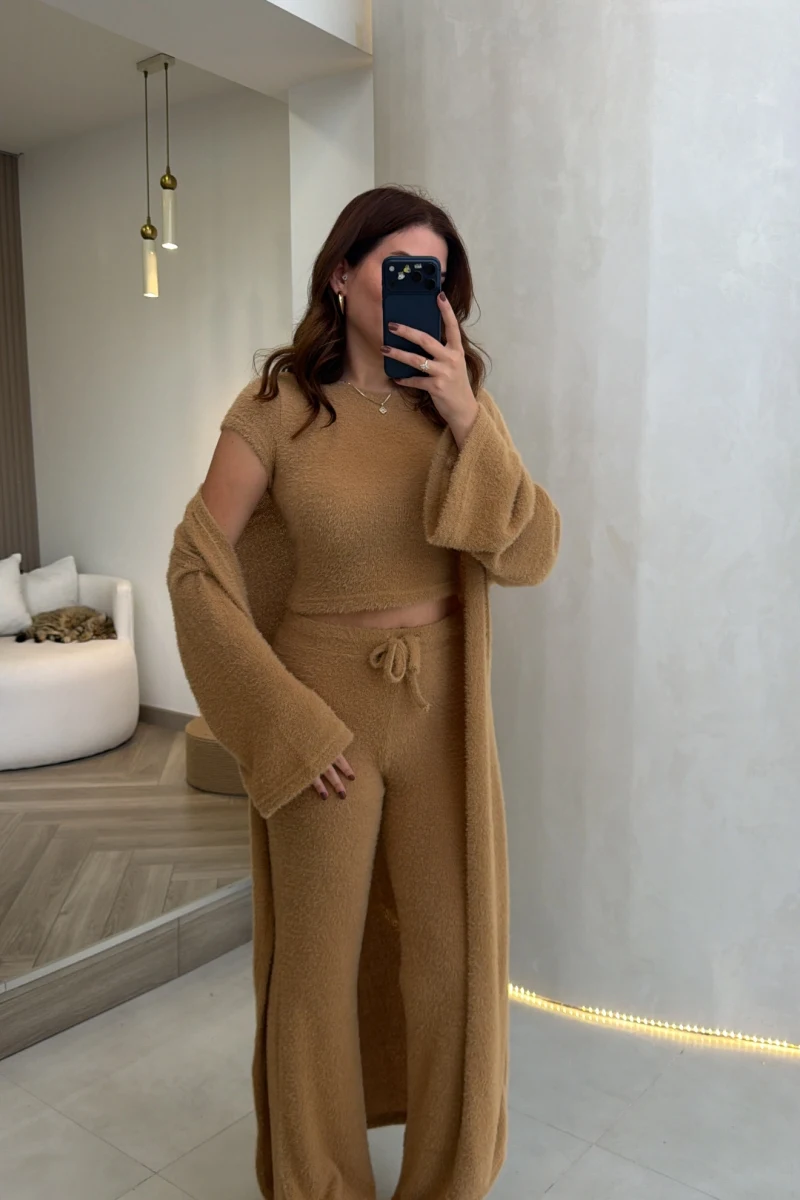 Yumoş 3lü Takım - Camel - Kod: 4206