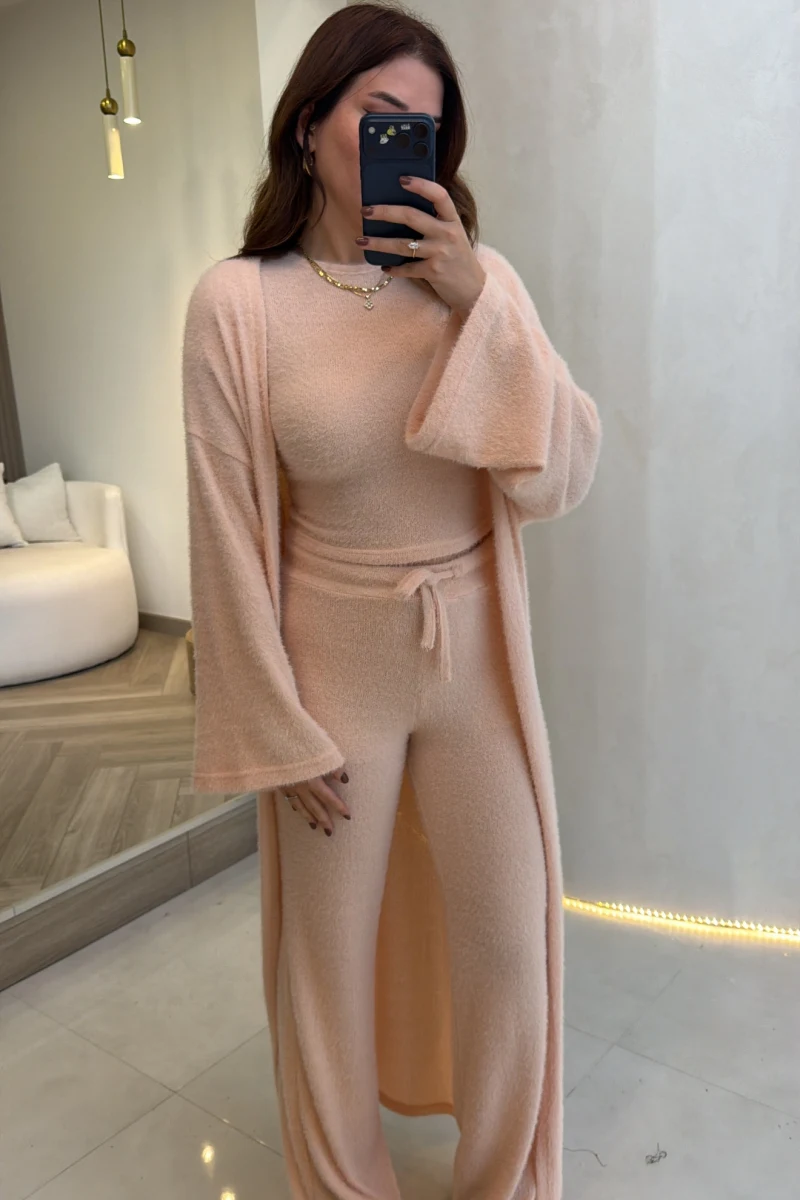 Yumoş 3lü Takım - Şeker Pembe - Kod: 4206