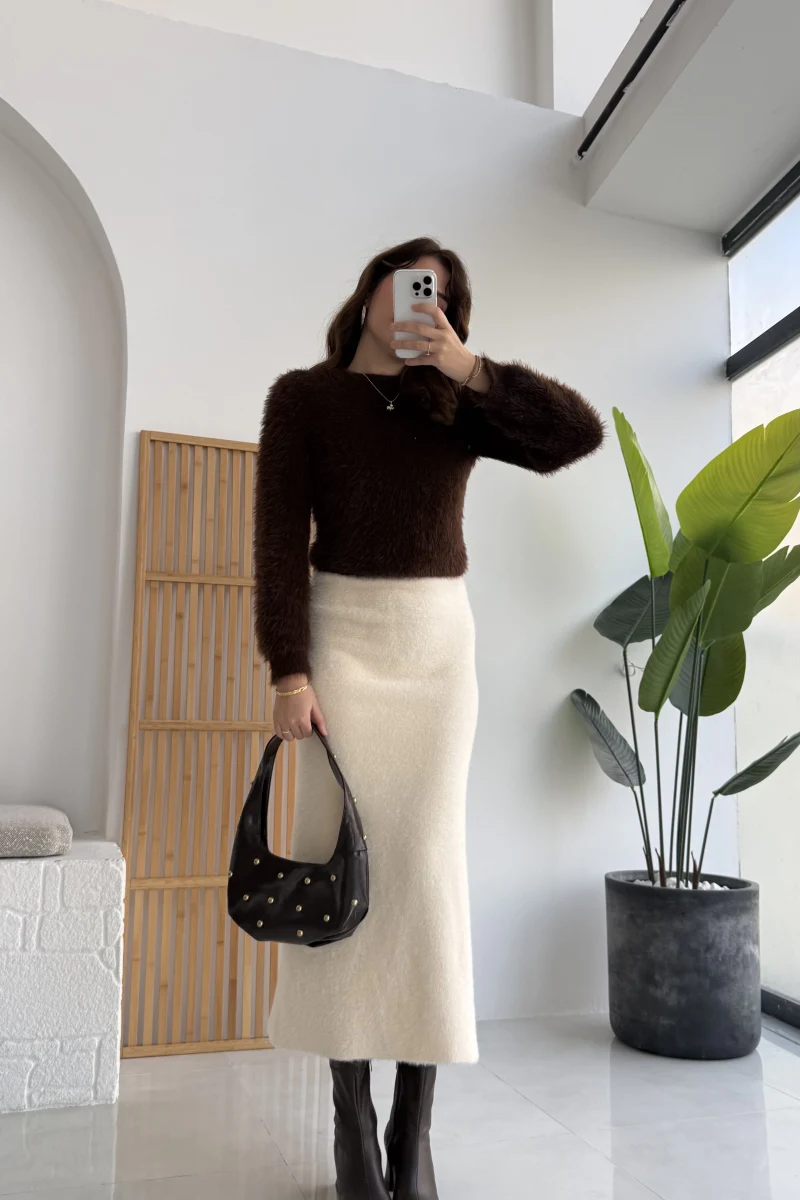 Yumoş Etek - Taş - KOD:9044