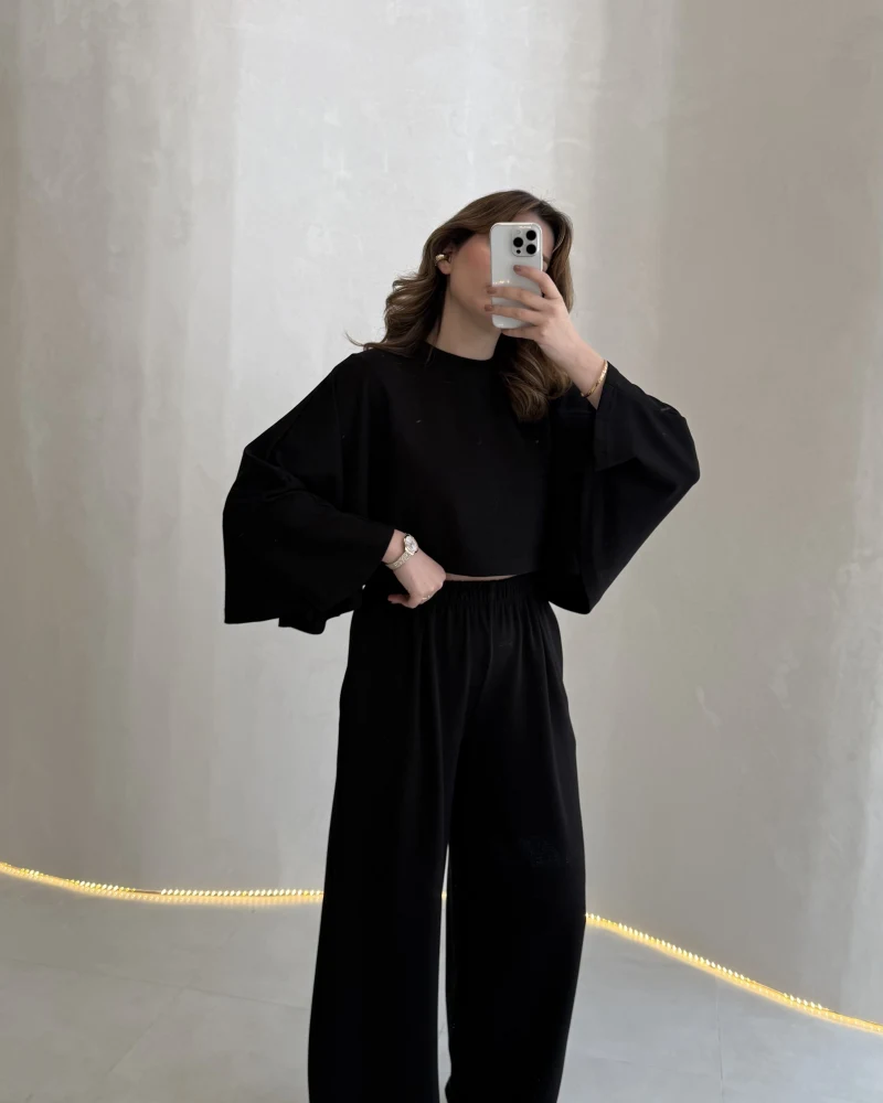 Nahel Panço Takım - Siyah - Kod: 4025