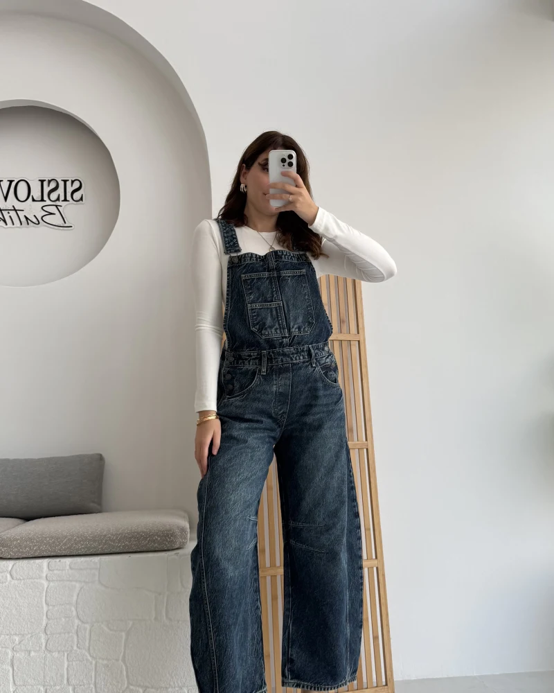 Baggy Tulum Lacivert Rengi