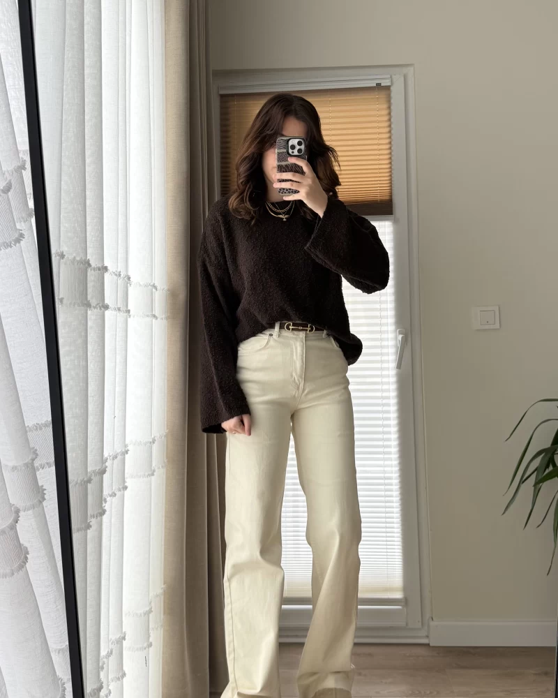 Bellamo Zra STRAİGHT Krem Rengi