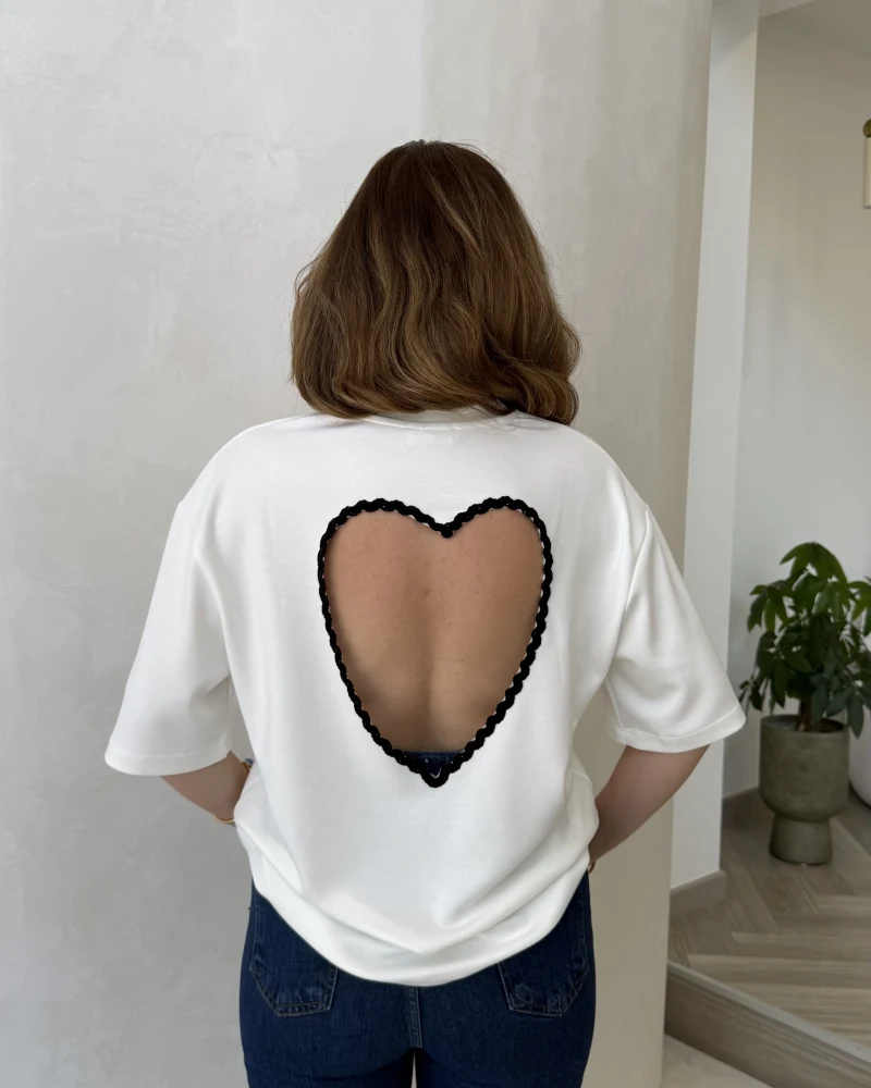 Kalpli T-Shirt - Siyah - Kod: 1113