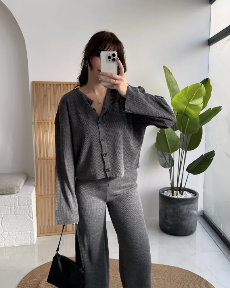 Marsel Hırka Takım - Antrasit - Kod: 5018