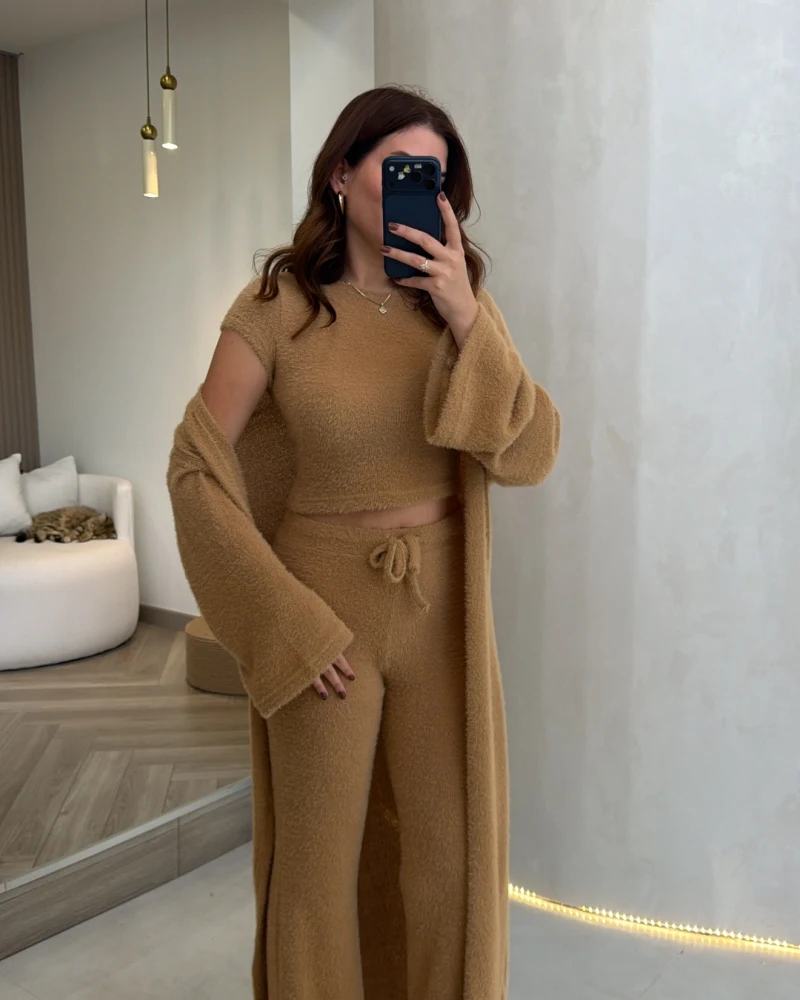 Yumoş 3lü Takım - Camel - Kod: 4206
