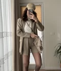 Blazer Ceket Şort Etek Takım