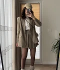 Blazer Ceket Şort Etek Takım