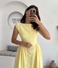 Daphne Elbise - Sarı - 2596