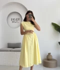 Daphne Elbise - Sarı - 2596