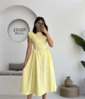 Daphne Elbise - Sarı - 2596