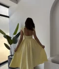 Daphne Elbise - Sarı - 2596