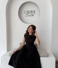 Daphne Elbise - Siyah - 2596