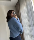 Geniş Kol Mavi Yumoş Kazak