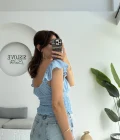 Gori Gipeli Bluz - Mavi - 106198