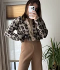 İSADORA Triko Likralı Pantolon Camel