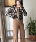 İSADORA Triko Likralı Pantolon Camel