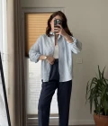 Jogger Modal Lastikli Pantalon - Lacivert