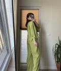 Keten Bağlamalı Fıstık Yeşil Takım (51045)
