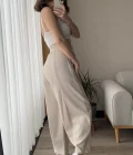 Krem Şalvar Pantolon