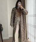 Leoparlı Uzun Hırka