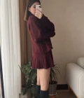 Lowe Bordo Triko Kazak Etek Takım