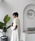 Manon Uzun Triko Hırka - Kırık Beyaz - Kod: 25504