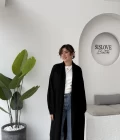 Manon Uzun Triko Hırka - Siyah - Kod: 25504