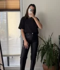 Mat Mumlu Deri Pantalon Siyah