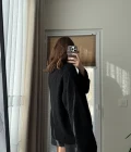 MSD Oversize Kazak Siyah