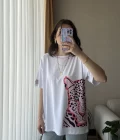 Pembe Kaplan T-Shirt