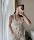 Premium Saten Yelekli Takım Krem Rengi