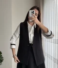 Premium Yelek Siyah