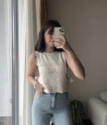 Triko Yanları Bağlamalı Bluz