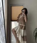 Vintage More Elbise Kahve Tonları