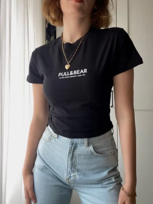 Siyah Crop T-Shirt