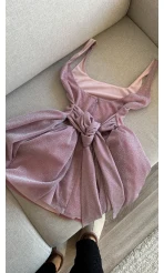 Shine Elbise Pembe